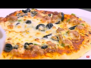 بيتزا خضار | نجلاء الشرشابي