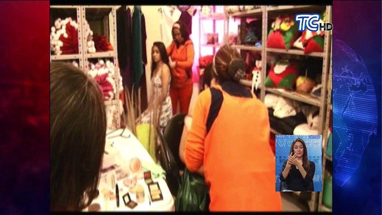 Presentan desfile de modas en centro de rehabilitación de Latacunga