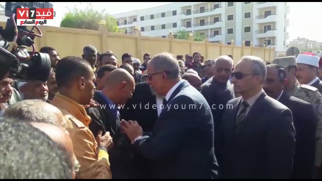 بالفيديو.. تشييع جثمان شهيد الشيخ زويد بمسقط رأسه فى الغردقة