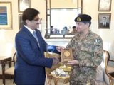 Sindh Chief Minister Syed Murad Ali Shah gives gift on Corps Commander Karachi & D.G Rangers Sindh.