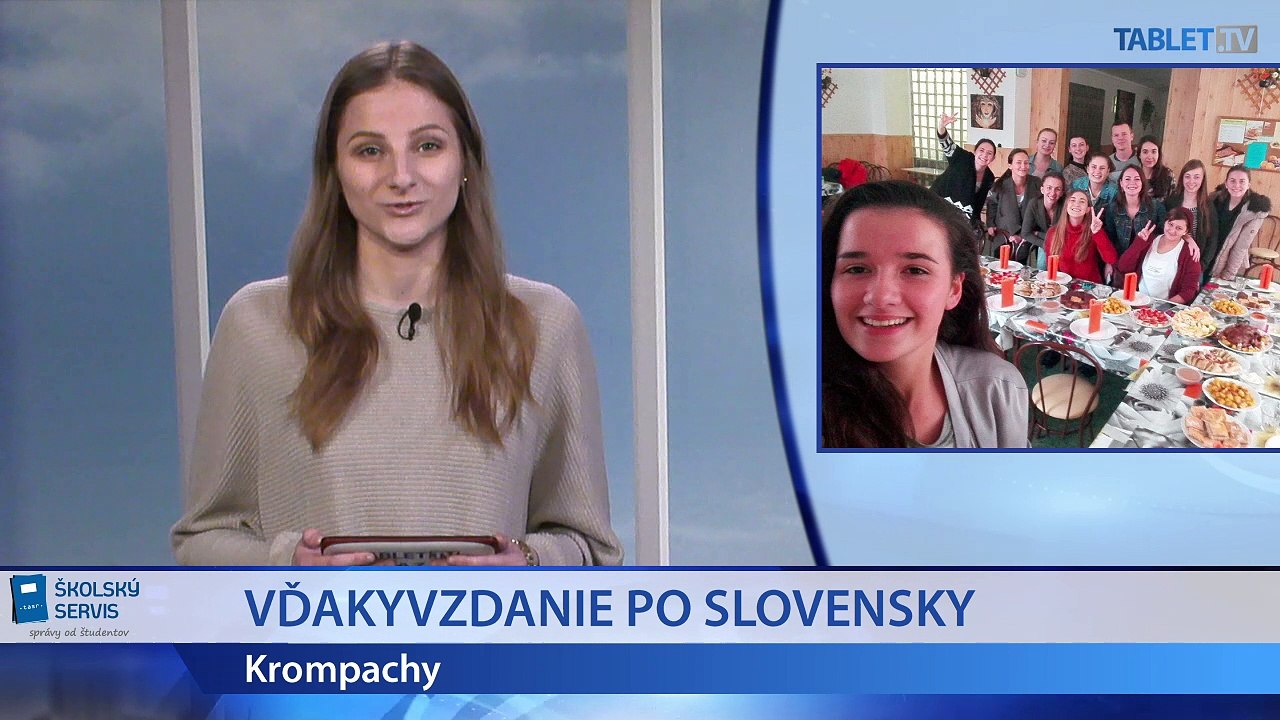 ŠKOLSKÉ SPRÁVY: Futbalová miniliga, Majster rétor a Vďakyvzdanie po slovensky