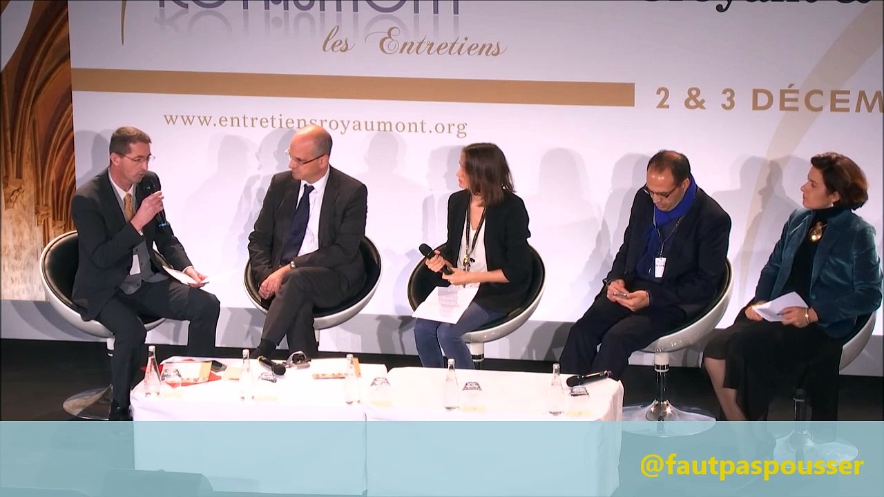 Madeleine de Jessey - La famille et l école - l éveil de la conscience et de la liberté ( Les Entretiens de Royaumont  - Croyant & Citoyen  )