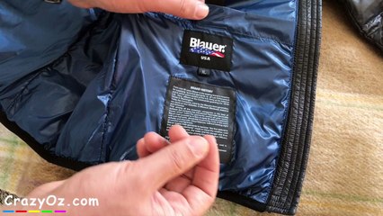 Blauer Slate Grey Hooded Padded Jacket Review