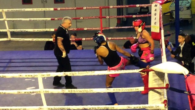 Championnat IDF K1 Finale Femme -60 kg Alexandra round 3