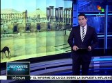 Siria: siguen los bombardeos contra yihadistas en Palmira