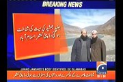 Junaid Jamshad body identified