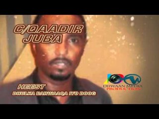 HEES CUSUB C/QAADIR JUBBA { DHUL BARWAAQA IYO DOOG } BY DIIWAAN MEDIA  2016