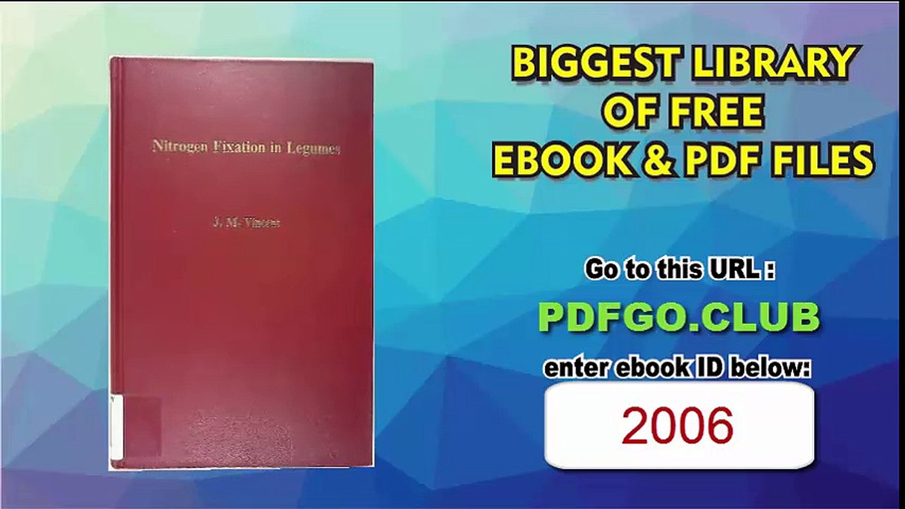 Nitrogen Fixation in Legumes