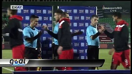 14η Ξάνθη-ΑΕΛ 1-0 2016-17 Goal χωρίς σύνορα (Σκάι)