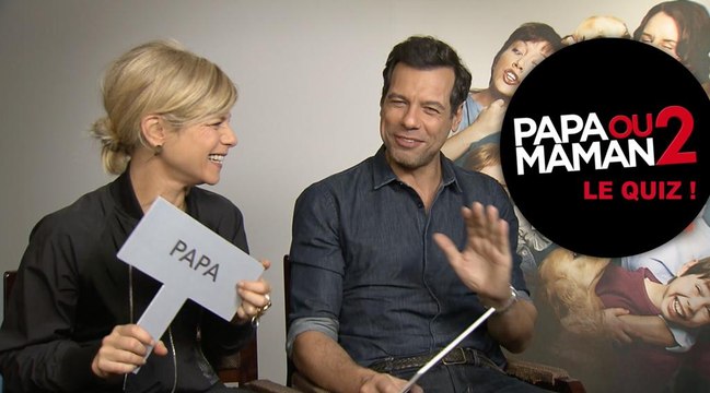 Marina Foïs et Laurent Lafitte répondent à notre quiz Papa ou Maman ? spécial enfance !
