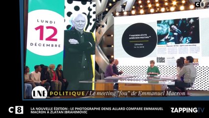 La Nouvelle Edition : Emmanuel Macron comparé à Zlatan Ibrahimovic par le photographe Denis Allard  (Vidéo)