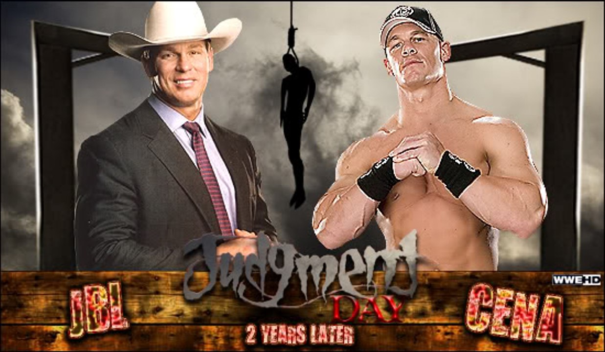 WWE Judgement Day 2005 JBL vs John Cena Lucha Por El Camepeonato