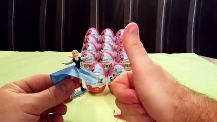 4 oeufs Kinder Surprise (Reine des neiges)