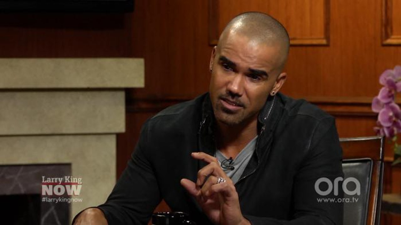 The card Shemar Moore's mom gave him when he left 'Criminal Minds'