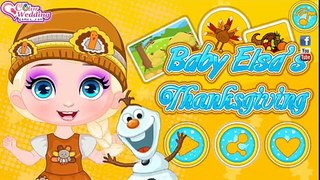 Baby Elsas Thanksgiving Activity Games For Girls