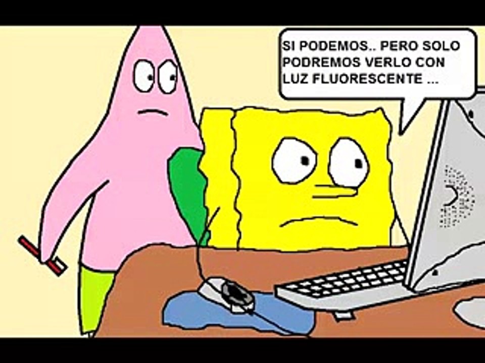 Bob Esponja en ACTIVIDAD PARANORMAL
