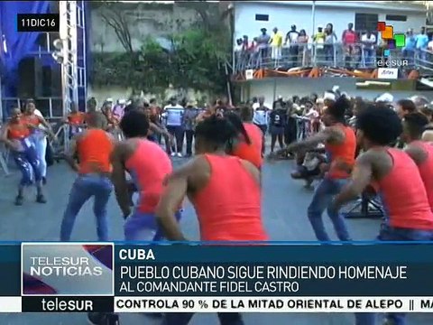 Barnet: ofrecemos rumba a Fidel porque es manifestación de resistencia