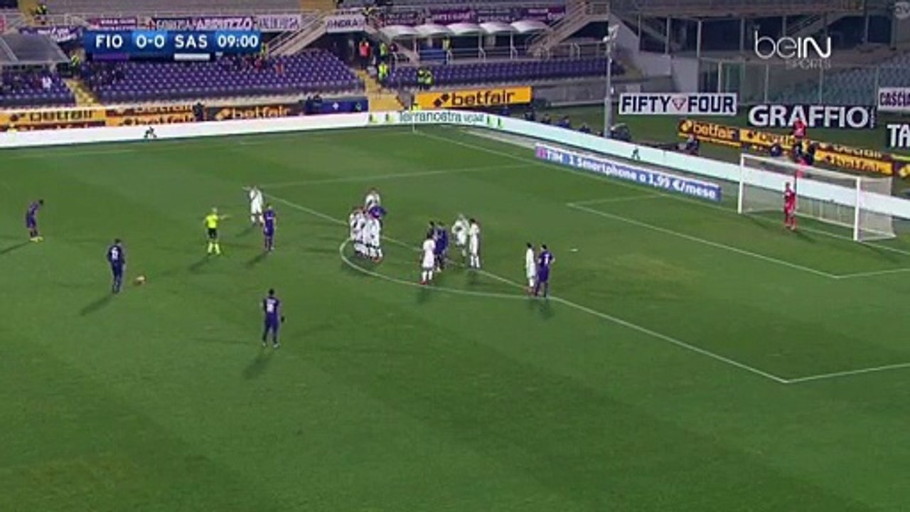 Goal - Fiorentina 1-0 Sassuolo - 12/12/2016