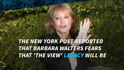 Barbara Walters mourns the legacy of 'The View'