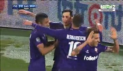 Nikola Kalinić Fantastic Goal HD ~ Fiorentina vs Sassuolo 2-0