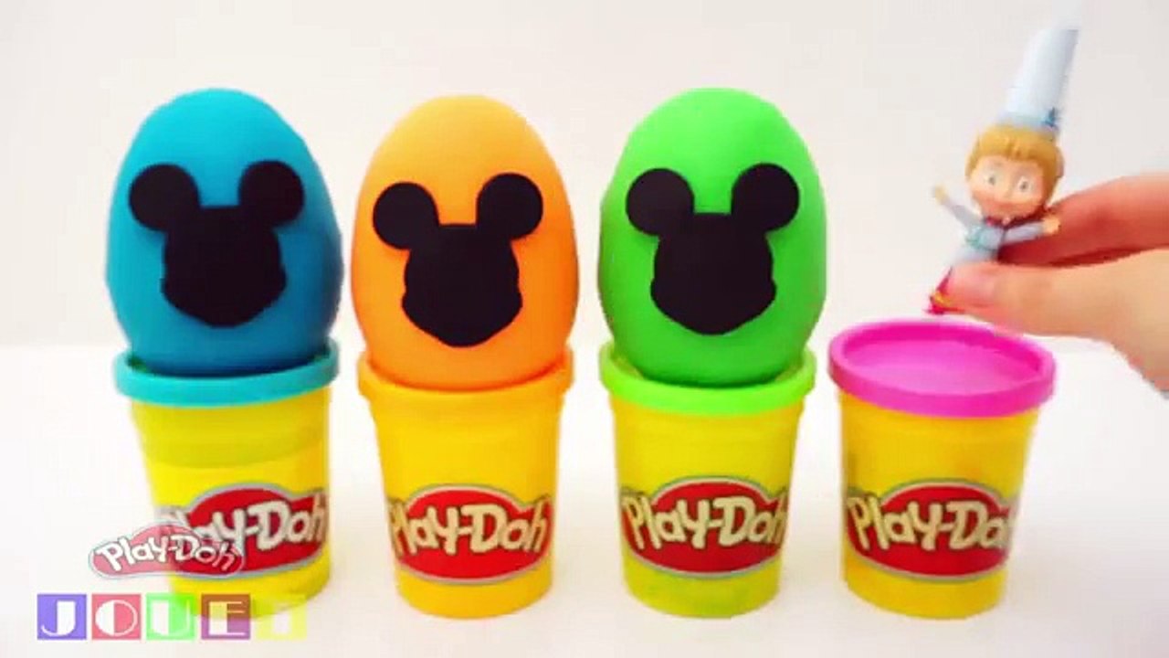 Oeuf Surprise Mickey Mouse Pâte à modeler Play Doh, Macha et lours Yoohoo Ben10 Shaun le mouton