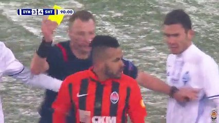 Sergiy Rybalka Red Card - Dyn. Kiev vs  Shakhtar  12.12.2016 HD