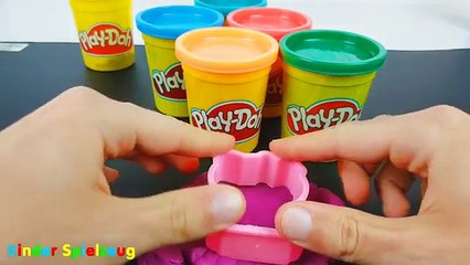 Hello Kitty PlayDoh Knetmasse Spaß beim Spielen