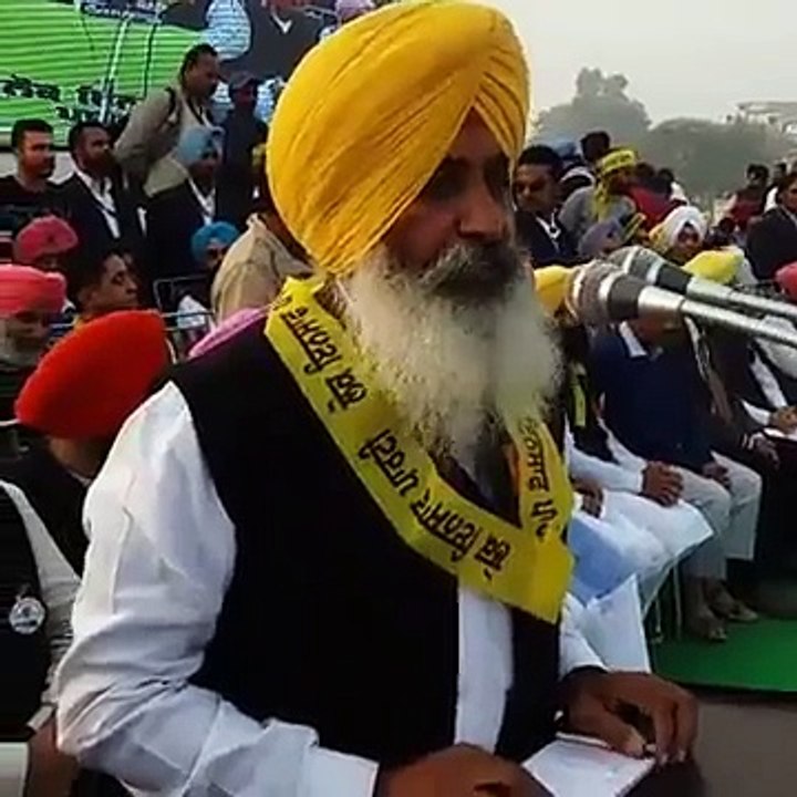 Kejriwal in Ludhiana Aap Rally,Simarjeet bains...