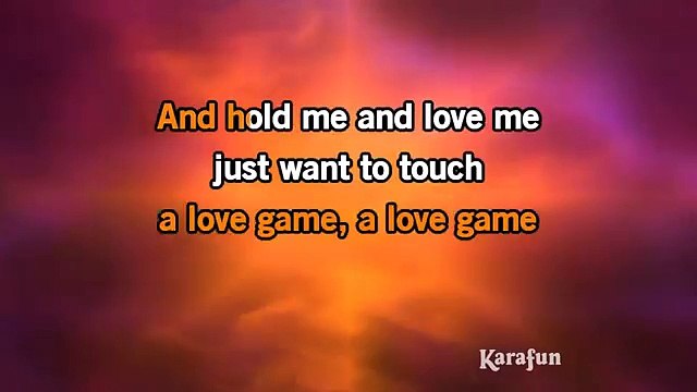 Lady Gaga - Love game KARAOKE / INSTRUMENTAL