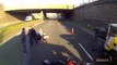 Un motard percute un véhicule de la DIR à l'arrêt (Lille)