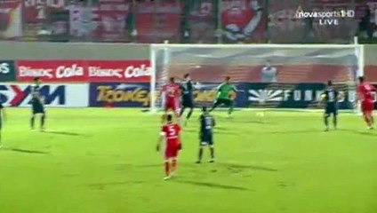 Oscar Cardozo Goal - Giannina	0-1 Olympiakos Piraeus 12.12.2016