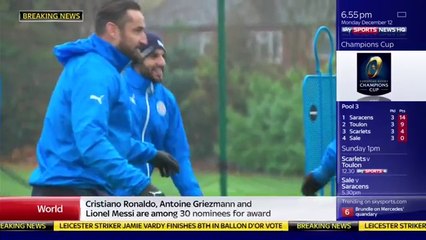 Mahrez classé 7eme du ballon d'or ! Breaking News Skysports