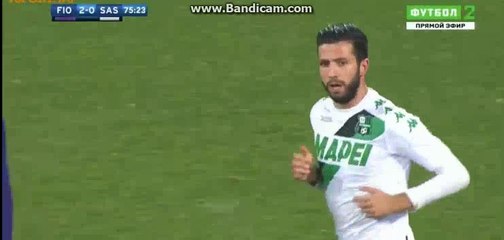 Francesco Acerbi Goal HD - Fiorentina 2-1 Sassuolo 12.12.2016