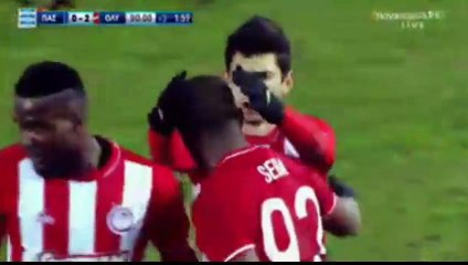 Seba - Goal - Giannina 0-2 Olympiakos Piraeus 12.12.2016