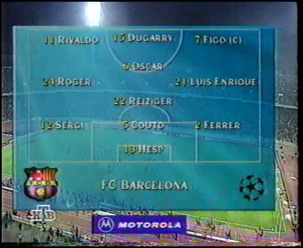 Dynamo Kyiv v. FC Barcelona 22.10.1997 Champions League 1997/1998