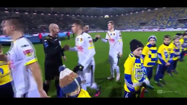 ARKA GDYNIA ¦¦¦ JAGIELLONIA BIAŁYSTOK {2׃3} SKRÓT MECZU {12.12.16}