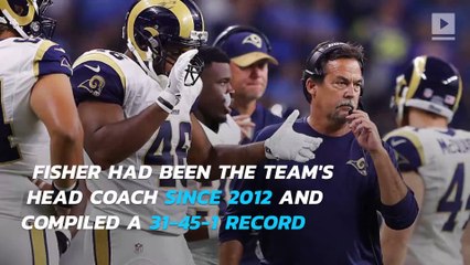 Struggling Los Angeles Rams fire head coach Jeff Fisher