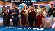 Cast Of  Dancing With The Stars  Rocks The #ViewSlide   The View