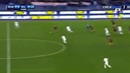 Edin Dzeko Shot chance - Roma 1-0 AC Milan 12.12.2016