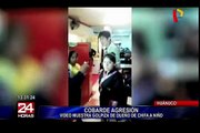 Huánuco: cámara de seguridad capta agresión a niño dentro de chifa