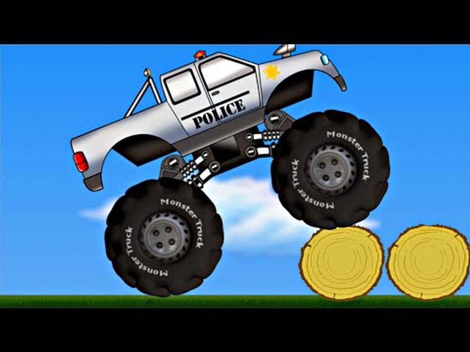 Monster Truck | Monster Truck Stunts | kids video | Childrens videos