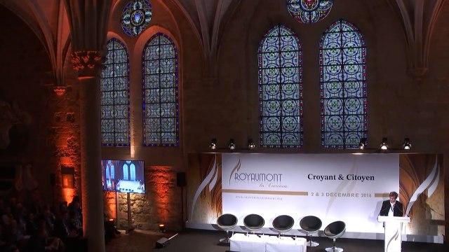 Fabrice Hadjaj - La personne, la transcendance et l’État ( Les Entretients de Royaumont - Croyant & Citoyen )