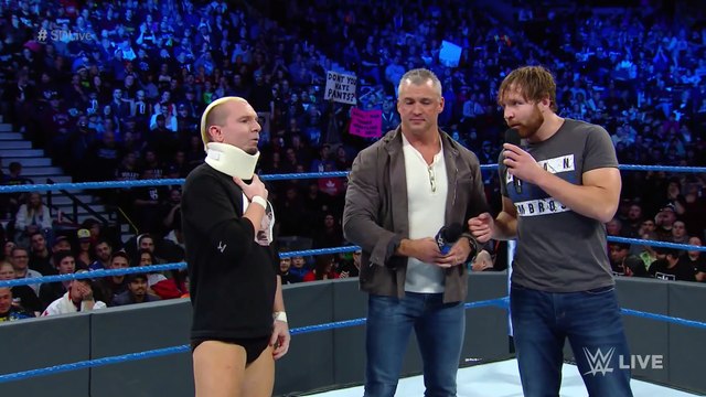 AJ Styles challenges James Ellsworth to a Ladder Match for a contract SmackDown LIVE, Nov