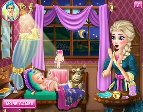 Elsa Gefroren Baby Füttern - Spiele für Mädchen - deutsch kinder spiele