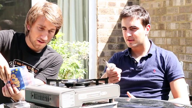 Popping Popcorn in super Slow Motion - The Slow Mo Guys