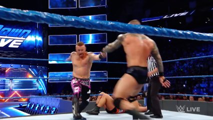 Heath Slater & Rhyno vs. Wyatt Family - SmackDown Tag Team Title Match  SmackDown LIVE, Dec