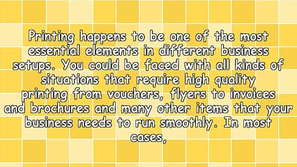 How Do You Choose The Best Printing Services?