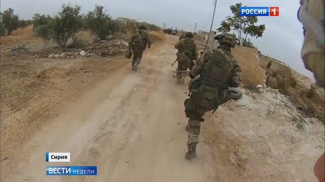 ПутинТВ показало 'работу' спецназа РФ в Сирии