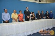 Prefeitos e vereadores de Uiraúna, Joca Claudino e Poço Dantas são diplomados