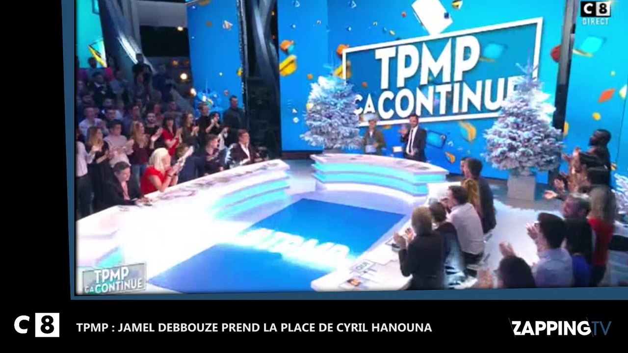 TPMP : Jamel Debbouze prend la place de Cyril Hanouna (Vidéo)